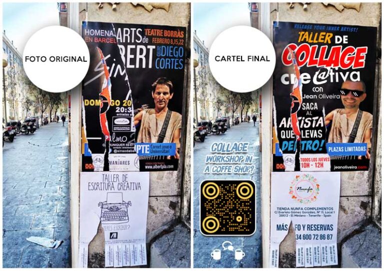 Cartel de Taller de Collages